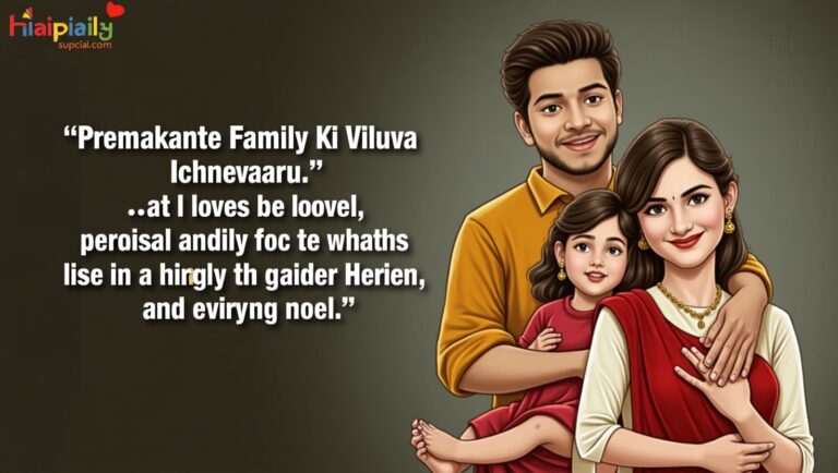 premakante family ki viluva ichhevaaru