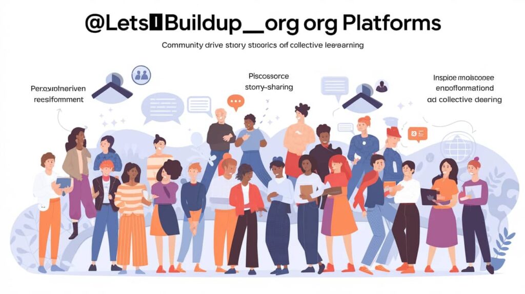 How do I share my experience on @letsbuildup_org