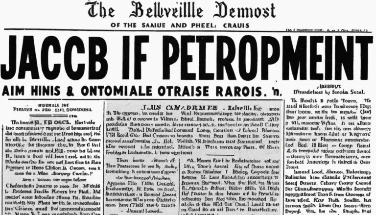 he Role of the Belleville Democrat Newspaper The Belleville Democrat was an influential voice in the community during the early 20th century, and it played an essential role in shaping public memory. By publishing obituaries like the one for Jacob Crause, the newspaper preserved the legacies of influential figures and helped maintain a sense of community history. The 4 Oct 1929 obituary serves as a perfect example of how local newspapers helped document important lives and events. Preserving Local History Obituaries were not just about announcing a death but about documenting the life and times of those who had impacted the community. By publishing such obituaries, the Belleville Democrat ensured that readers understood the contributions of people like Jacob Crause, offering a historical record that could be referenced by future generations. Jacob Crause – Life and Legacy Jacob Crause was a prominent figure in Belleville, known for his entrepreneurial spirit and deep commitment to the welfare of his town. Born in the mid-19th century, Crause grew up during a period when Belleville was transitioning from a small village to a thriving industrial hub. His life reflects the broader trends of this transformation, and his contributions to the town were both professional and personal.
