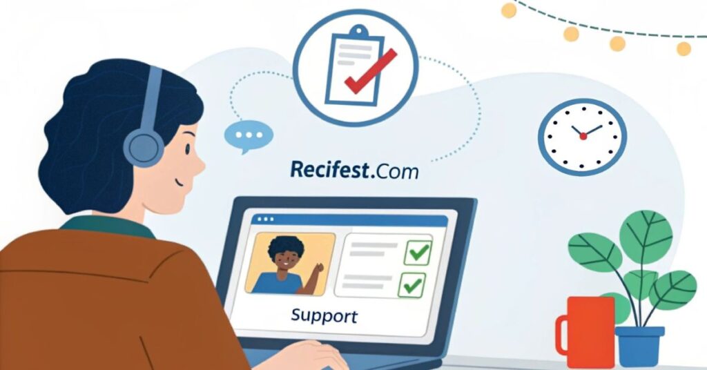 Preparing Before Contacting Recifest.com Support