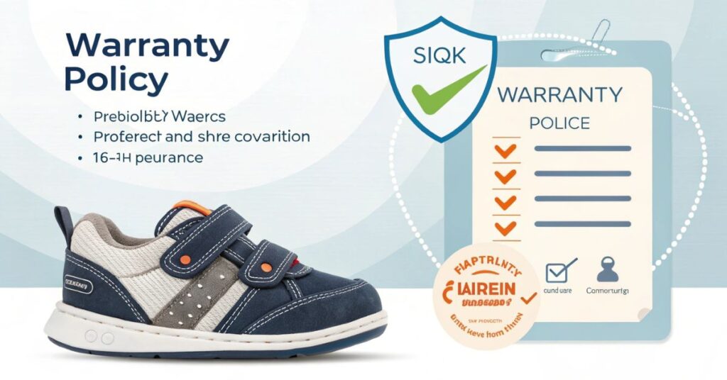 What is the warranty policy for Geox Baby Fighter 2 shoes