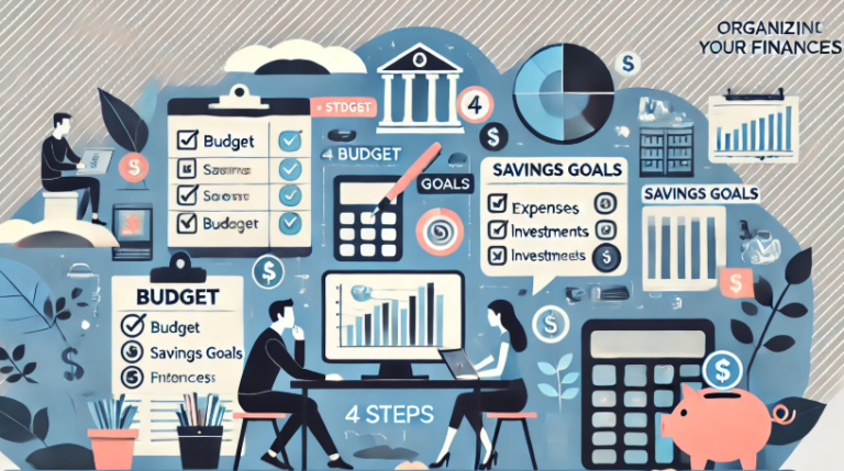 4 Steps for Organizing Your Finances